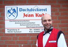 DAchdeckermeister Jean Kuhla aus Kuhstorf